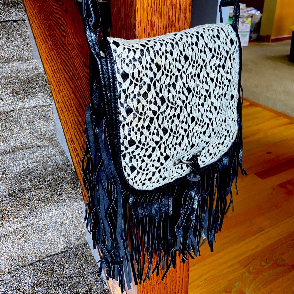 Fringe Crossbody Handbag